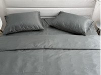 Постельное белье Ecotton Полисатин пододеяльник 180x215 наволочки 50x70 (2 шт.) Серый