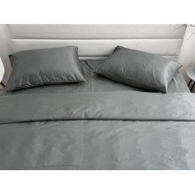 Постельное белье Ecotton Полисатин пододеяльник 150x215 наволочки 50x70 (2 шт.) Серый