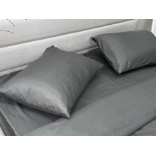 Постельное белье Ecotton Полисатин пододеяльник 210x215 наволочки 50x70 (2 шт.) Серый