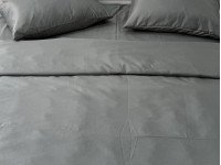 Постельное белье Ecotton Полисатин пододеяльник 150x215 наволочки 50x70 (2 шт.) Серый