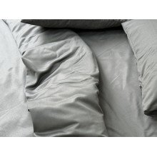 Постельное белье Ecotton Полисатин пододеяльник 210x215 наволочки 50x70 (2 шт.) Серый