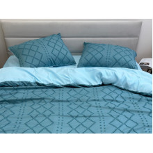 Постельное белье Ecotton Полисатин Евро комплект Dark Green