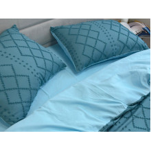 Постельное белье Ecotton Полисатин Евро комплект Dark Green