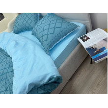 Постельное белье Ecotton Полисатин Евро комплект Dark Green