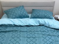 Постельное белье Ecotton Полисатин Евро комплект Dark Green