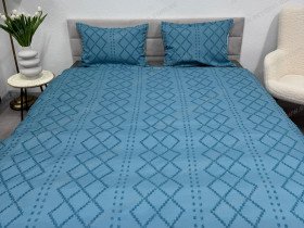 Постельное белье Ecotton Полисатин Евро комплект Dark Green