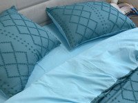 Постельное белье Ecotton Полисатин Евро комплект Dark Green