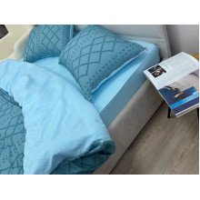 Постельное белье Ecotton Полисатин Евро комплект Dark Green