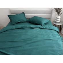 Постельное белье Ecotton Полисатин пододеяльник 210x215 наволочки 50x70 (2 шт.) Зеленый