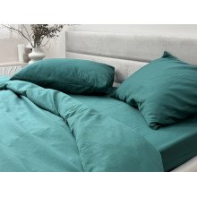 Постельное белье Ecotton Полисатин пододеяльник 210x215 наволочки 50x70 (2 шт.) Зеленый