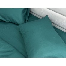 Постельное белье Ecotton Полисатин пододеяльник 180x215 наволочки 50x70 (2 шт.) Зеленый