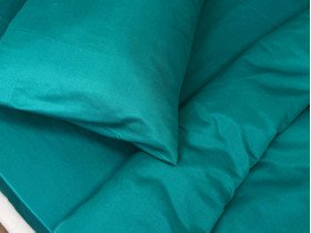 Постельное белье Ecotton Полисатин пододеяльник 210x215 наволочки 50x70 (2 шт.) Зеленый