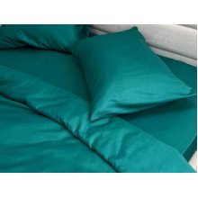 Постельное белье Ecotton Полисатин пододеяльник 180x215 наволочки 50x70 (2 шт.) Зеленый