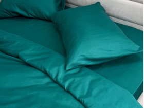 Постельное белье Ecotton Полисатин пододеяльник 150x215 наволочки 50x70 (2 шт.) Зеленый