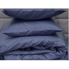 Постельное белье Ecotton Сатин Двуспальный комплект Singl Lake 18-4221