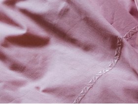 Постельное белье Ecotton Сатин вышивка кант Евро комплект Brindal Rose
