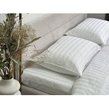 Постільна білизна Ecotton Страйп-сатин Двоспальний комплект