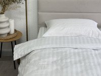 Постельное белье Ecotton Страйп-сатин Полуторный комплект наволочка 50x70 (1 шт.)