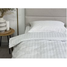 Постільна білизна Ecotton Страйп-сатин Євро комплект наволочки 50x70 (2 шт.)
