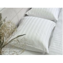 Постільна білизна Ecotton Страйп-сатин Євро комплект 2*2 50/50