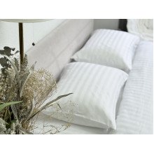 Постільна білизна Ecotton Страйп-сатин Євро комплект наволочки 50x70 (2 шт.)