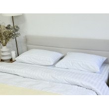 Постільна білизна Ecotton Страйп-сатин Євро комплект наволочки 50x70 (2 шт.)