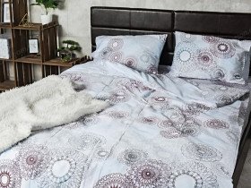 Постельное белье Ecotton Твил-сатин Семейный комплект два пододеяльника 11718