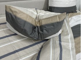 Постільна білизна Ecotton Твіл-сатин Двоспальний комплект 20004 AB