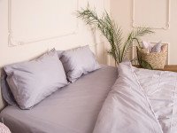 Постельное белье Ecotton Твил-сатин Семейный комплект два пододеяльника 20010 A