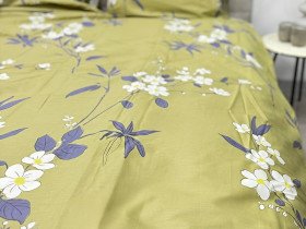 Постільна білизна Ecotton Твіл-сатин Сімейний комплект дві підковдри 21005 A