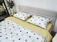 Постільна білизна Ecotton Твіл-сатин Двоспальний комплект 24310 A