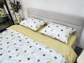 Постельное белье Ecotton Твил-сатин Двуспальный комплект 24310 A