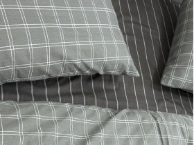 Постельное белье Ecotton Твил-сатин Полуторный комплект 20001 AВ