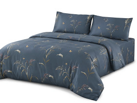 Bedding Set Ecotton Twill Satin Family Set Two Duvet Covers 20006 AB
