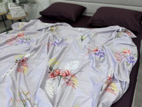 Постільна білизна Ecotton Твіл-сатин Двоспальний комплект 20096 AВ