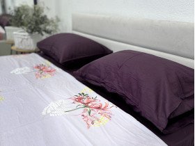 Постільна білизна Ecotton Твіл-сатин Полуторний комплект 20096 AВ