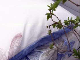 Постільна білизна Ecotton Твіл-сатин Сімейний комплект дві підковдри 21003 AВ