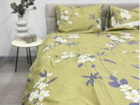 Постільна білизна Ecotton Твіл-сатин Полуторний комплект 21005 AВ