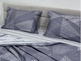 Постільна білизна Ecotton Твіл-сатин Сімейний комплект дві підковдри 21203 AВ