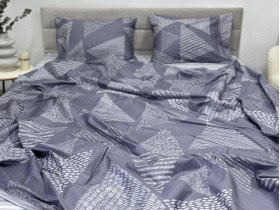 Постільна білизна Ecotton Твіл-сатин Сімейний комплект дві підковдри 21203 AВ