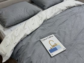 Постільна білизна Ecotton Твіл-сатин Двоспальний комплект 21205 AВ