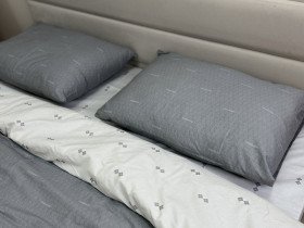 Постільна білизна Ecotton Твіл-сатин Сімейний комплект дві підковдри 21205 AВ