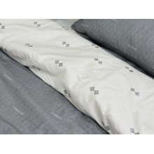 Постільна білизна Ecotton Твіл-сатин Двоспальний комплект 21205 AВ