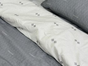 Постільна білизна Ecotton Твіл-сатин Двоспальний комплект 21205 AВ