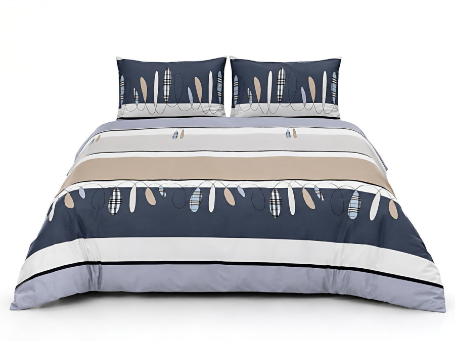 Bedding Set Ecotton Twill Satin Double Set 21212 A