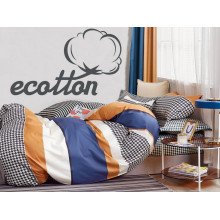 Постельное белье Ecotton Твил-сатин Двуспальный комплект 21215 AВ