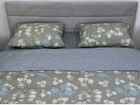 Постільна білизна Ecotton Твіл-сатин Сімейний комплект дві підковдри 24304 AB