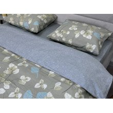 Постільна білизна Ecotton Твіл-сатин Полуторний комплект 24304 AB