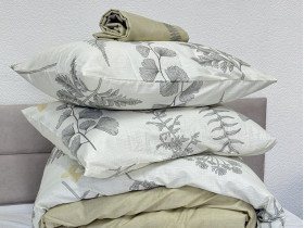 Постільна білизна Ecotton Твіл-сатин Двоспальний комплект 24305 AB