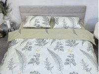 Постільна білизна Ecotton Твіл-сатин Сімейний комплект дві підковдри 24305 AB